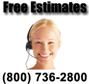 Call (800) 736-2800 for Free Estimate
